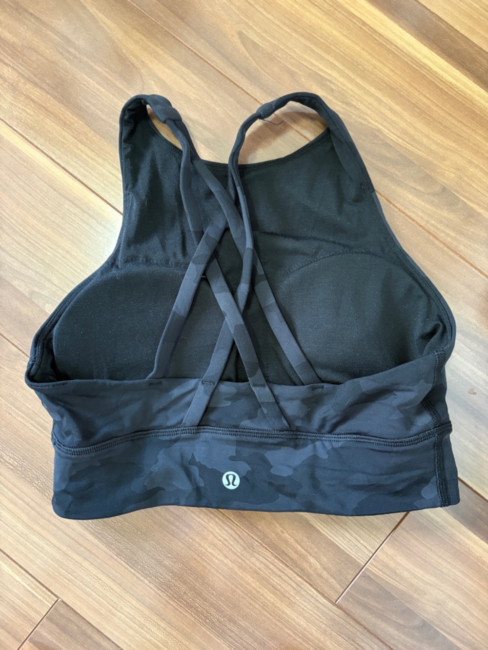 SoulCycle x Lululemon Energy High Neck longline sports bra B/D cup